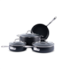 All-Clad HA1 7-piece nonstick cookware set - black, 20% off.