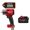 M18 FUEL GEN-2 18V Lithium-Ion Mid Torque Brushless Cordless 3/8 in. Impact Wrench