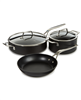 Essentials 5Pc Non-stick Hard Anodized Cookware Starter Set