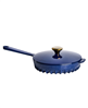 Fireup Cookware Rapid Heat Enameled Cast Iron 10" Frying Pan with Lid - Blue