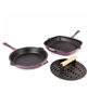 Enameled Cast Iron 3 Piece Set