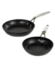 BergHOFF essentials 2pc non-stick fry pan set (hard anodized, black) - now with a discount!