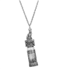 2028 silver-tone cat vial cap necklace - 20% off.