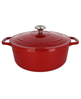 Chasseur red enameled cast iron 3.25 qt. Dutch oven - 20% off.