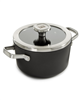 Graphite Non-stick Ceramic Stockpot 8", 3.3qt. With Glass Lid