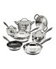 Cuisinart Radiant Pro Stainless with Brushed Titanium Finish Cookware Set, 11-Pc.