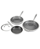 Cuisinart FusionElite Plus 6-pc. Nonstick Skillet Set - Silver with discount included.