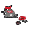 18V Lith-Ion Cordless Brushless 6-1/2 in. Plunge Cut Track Saw with FORGE 8.0Ah Battery & Charger