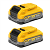 20-Volt MAX XR Powerstack Lithium-Ion 3.5Ah Battery (2-Pack)