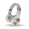 Morpheus 360 Serenity wireless over-ear headphones with mic, White/Rose Gold - now available at a discount.