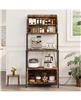 67.7'' Baker's Rack with Power Outlet