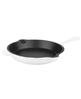 BergHOFF Neo 10" white cast iron fry pan with discount information.