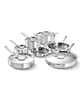 Save on the Calphalon Premier 12-piece stainless steel cookware set.
