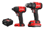 Get the Craftsman V20 1/2 inch drill driver and impact driver combo kit - CMCK201D1 at a discount.