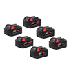 M18 18V 5.0Ah XC Battery Pack (6-Pack) - includes discount information.