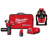 M12 FUEL SURGE 12V Lithium-Ion Brushless Cordless 1/4 in. Hex Impact Driver Compact Kit