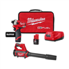 M12 FUEL SURGE 12V Lithium-Ion Brushless Cordless 1/4 in. Hex Impact Driver Kit w/Two 2.0Ah Batteries & Spot Blower