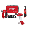 Get the M12 Fuel 12V 4-in-1 drill driver kit with a M12 ratchet and a 100-pc PACKOUT bit set, now at a discount.