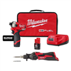 M12 Fuel Surge 12V Cordless Hex Impact Driver Kit with M12 Soldering Iron.
