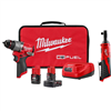 M12 FUEL 12-Volt Lithium-Ion Brushless Cordless 1/2 in. Drill Driver Kit with M12 3/8 in. Ratchet