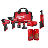 Get the M12 Fuel 12V cordless hammer drill/impact kit.