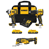 20V MAX Lithium-Ion Cordless Combo Kit (2-Tool) & 20V MAX XR Oscillating Tool w/ (2) 2Ah Batteries, Charger & Bag