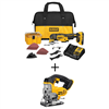 Get 20% off a 20V MAX XR cordless brushless 3-speed oscillating multi tool.
