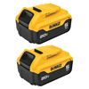 20V max lithium-ion 5.0Ah battery (2-pack) - $79.99 with $20 discount.