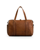 Velez Brown Hand-Aged Bowling Handbag for Women, now at a discount.