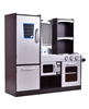Sugift kids wooden modern kitchen set - silver, now with a discount.