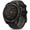 Fenix 8 47mm Saph Solar in Carbon Gray Ti/Black.