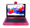 10.1" Octa Core 256GB Storage Android 15 Tablet with Crocodile Keyboard - Red