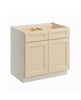 Boyel Living 36" single base cabinet, full overlay HDF door, dovetail drawer - Versa shaker.