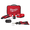 M12 12V Lithium-Ion Cordless Brushless Rotary Tool Kit with M12 12-Volt Lithium-Ion Cordless Soldering Iron