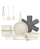 18-Piece Non-Stick Cookware Set with Silicone Tools