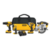 20V MAX Cordless 4 Tool Combo Kit