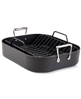 All-Clad HA1 13" x 16" Nonstick Roaster with Rack - Black, now 10% off.