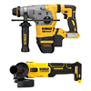 20V Max XR cordless brushless SDS+ rotary hammer and angle grinder (tools only) - discounted.