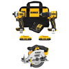 20V MAX Lithium-Ion Cordless Combo Kit and Circular Saw