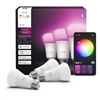 Philips Hue LED light bulb.