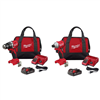 18V Lithium Ion Brushless Cordless 1/2 in Compact Drill & Impact Driver