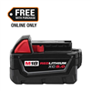 M18 18V 5.0 Ah XC lithium-ion battery pack.