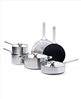 Oxo Mira Tri-Ply Stainless Steel 10 Piece Cookware Set