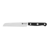 Zwilling 5-inch utility knife, serrated edge - factory second, with discount.