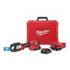 M18 18V Lithium-Ion Cordless FORCE LOGIC 600 MCM Crimper Kit W/(2) 2.0Ah Batteries, Charger, Hard Case