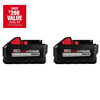 M18 18V lithium-ion XC 8.0 Ah battery (2-pack) - Discount included.