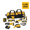 20V MAX Cordless 10 Tool Combo Kit with (2) 20V 2.0Ah Batteries, Charger, and Bag