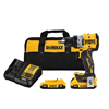 20V max lithium-ion cordless brushless drill driver kit with (2) 2.0Ah batteries, charger & bag.