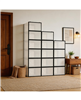 15Pieces Clear Collapsible Shoe Storage Boxes