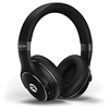 Raycon over-ear active noise-canceling Bluetooth headphones in carbon black.